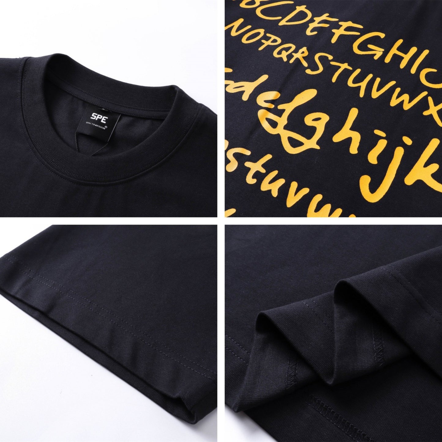 Nyc T Shirt Vintage Letter Print Vintage Short Sleeve T-Shirt Summer Loose Casual Top