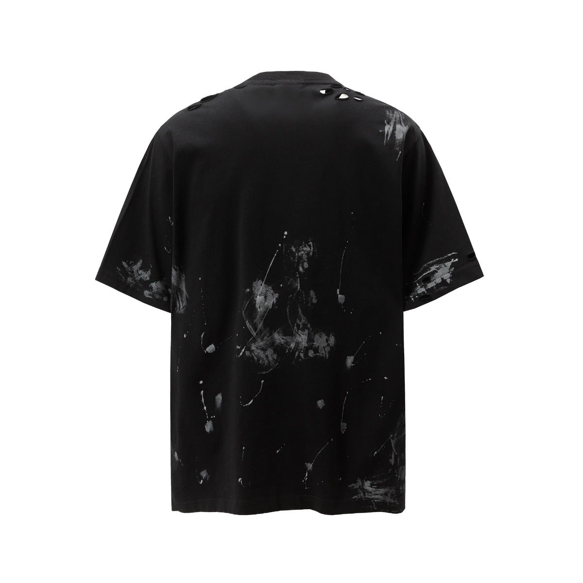 Retro Style Shirt For Men Summer Hip Hop tee Graffiti Print Short Sleeve T-Shirt