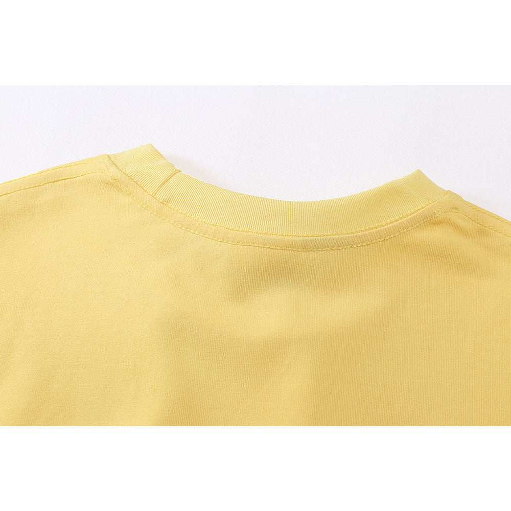 Nostalgia T Shirts Vintage Summer Loose Crew Neck Short Sleeve T-Shirt