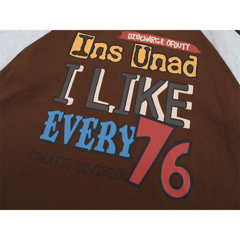 US drip outfits Summer Vintage Casual Loose Short Sleeve T-Shirts