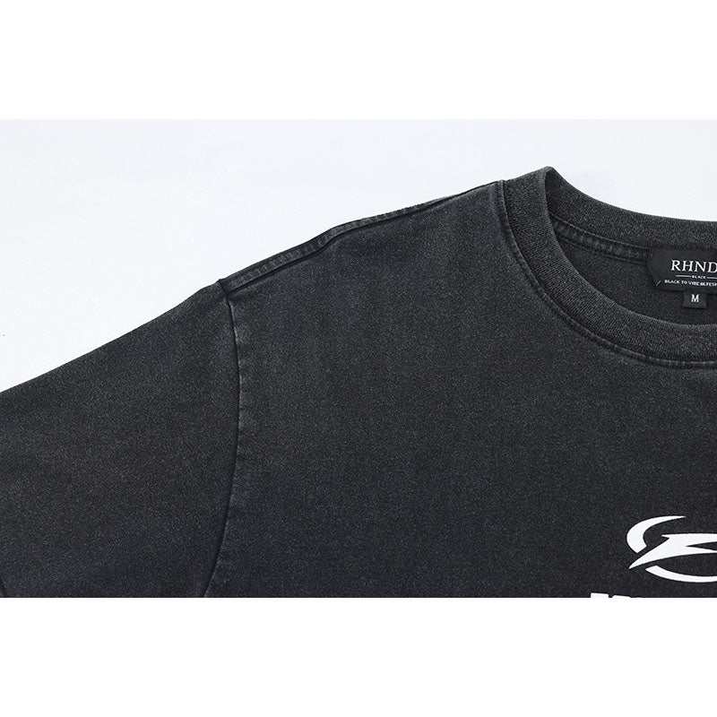 Marcas De Streetwear Short Sleeve T-Shirt Summer Vintage Loose Top