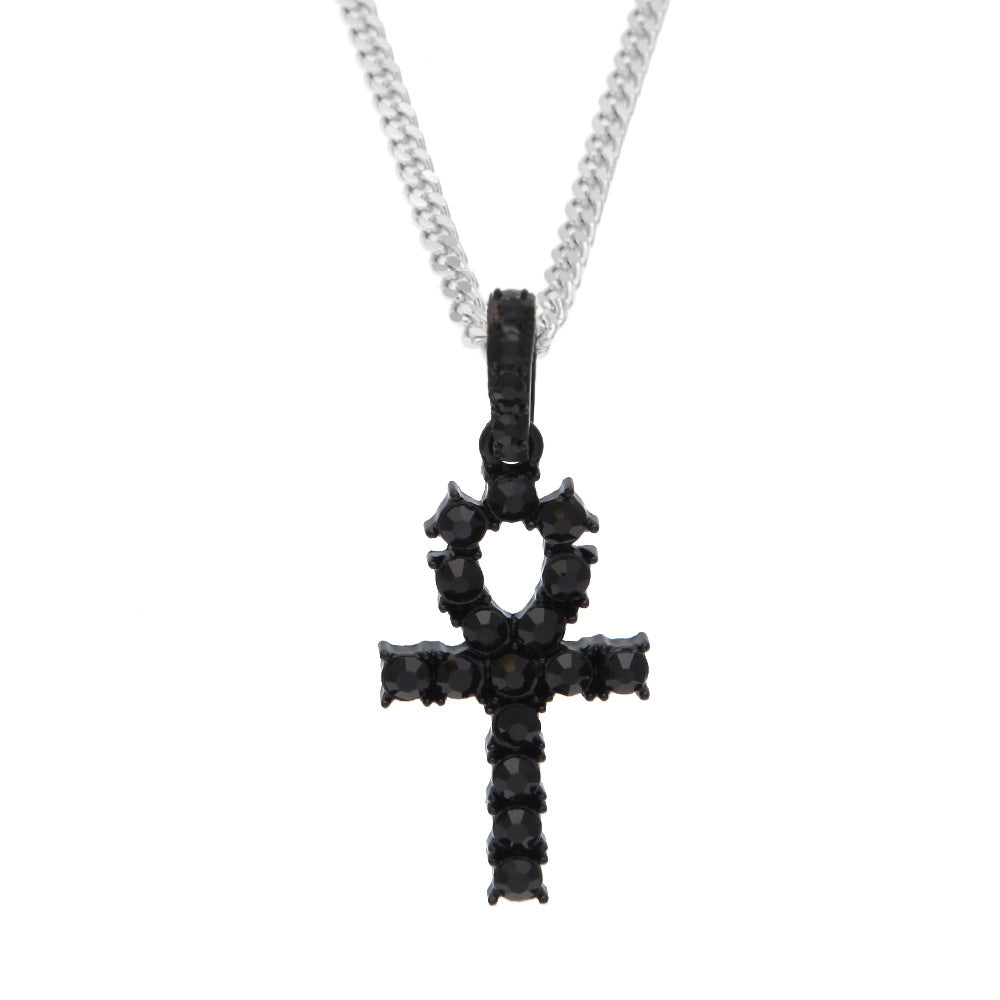 Jewelry Diamond Ancient Egyptian Anhe Key Pendant Crosses Egypt Pieces Ankh