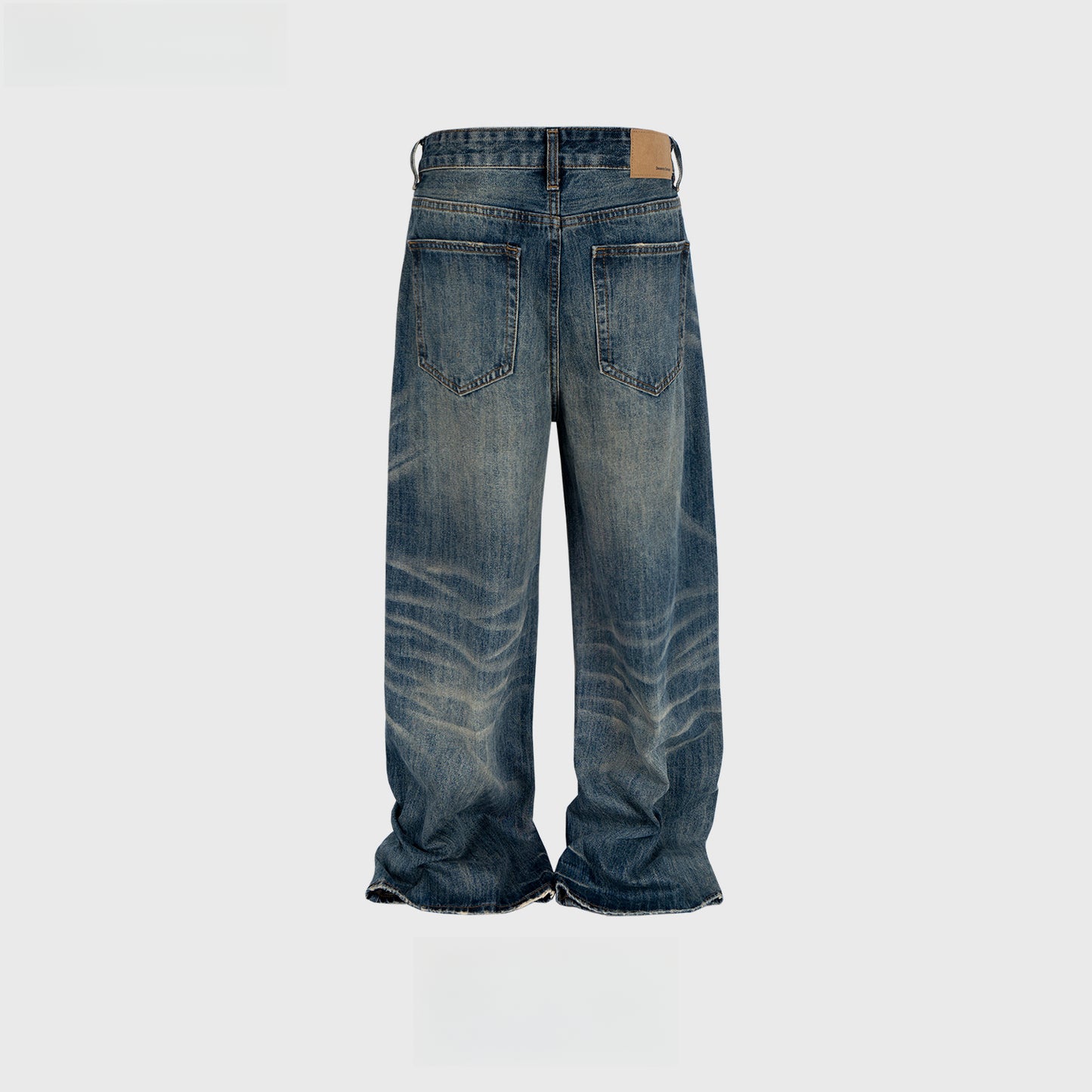 Rock Revival Jeans Washed Old Wide Foot Jeans