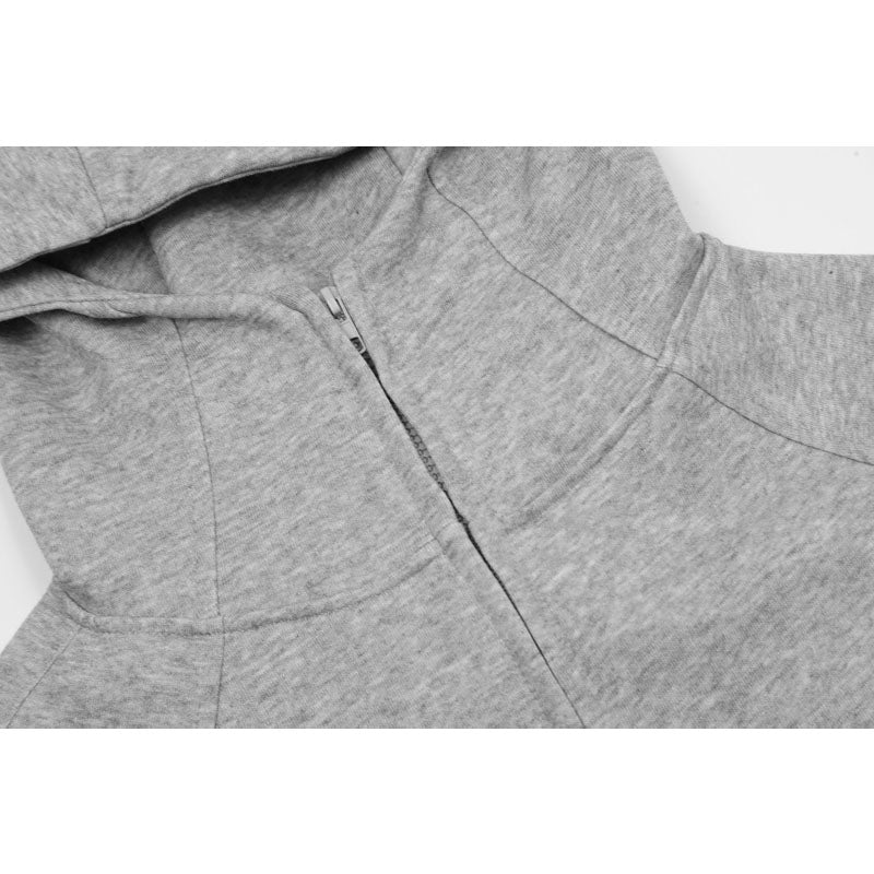 Streetwear Hoodie Zip Cardigan Hooded Sweater