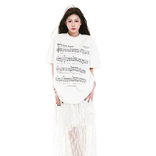 Marcas De Streetwear Short Sleeve T-Shirt Summer Loose Top