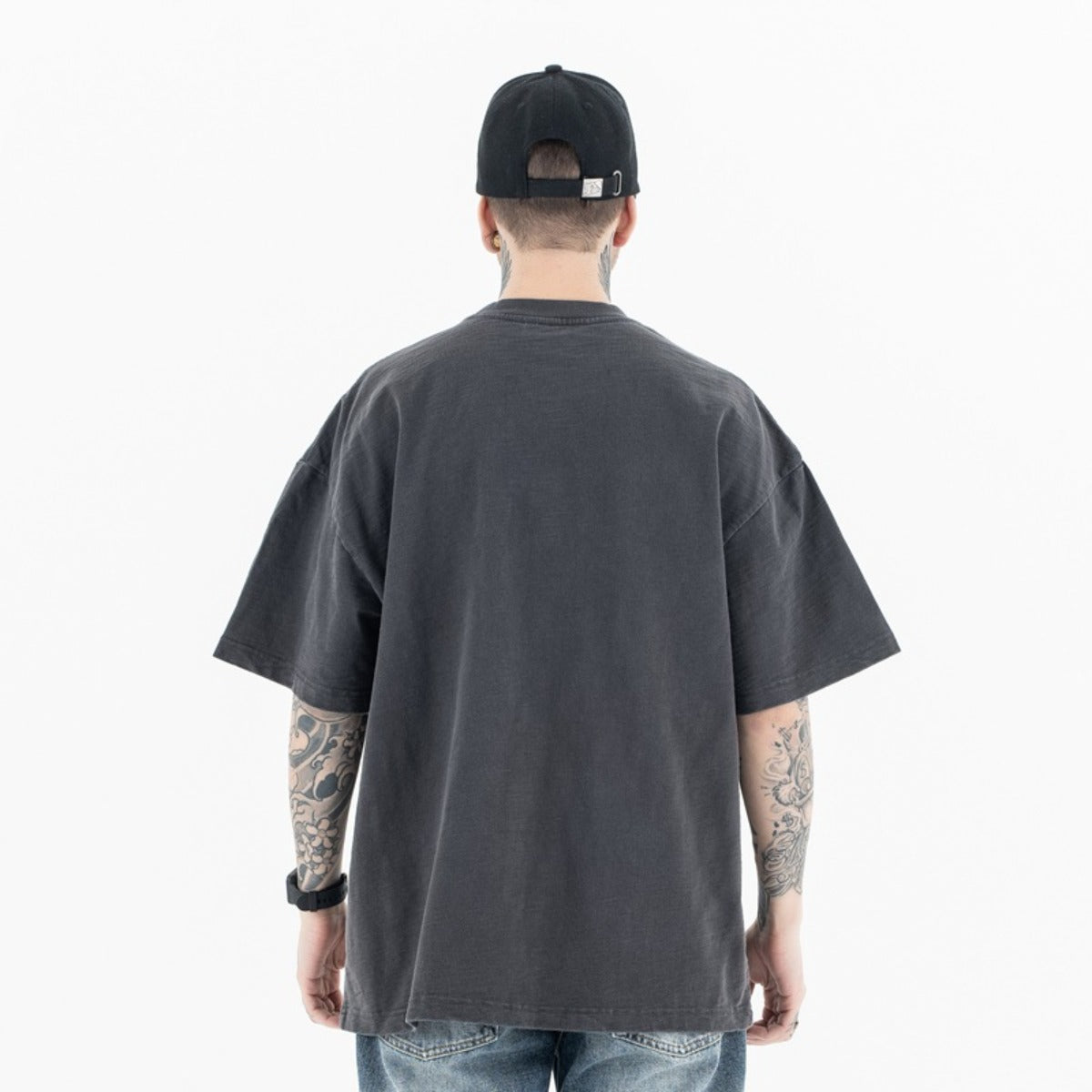 Vic Streetwear Summer Vintage Crew Neck Short Sleeve T-Shirt