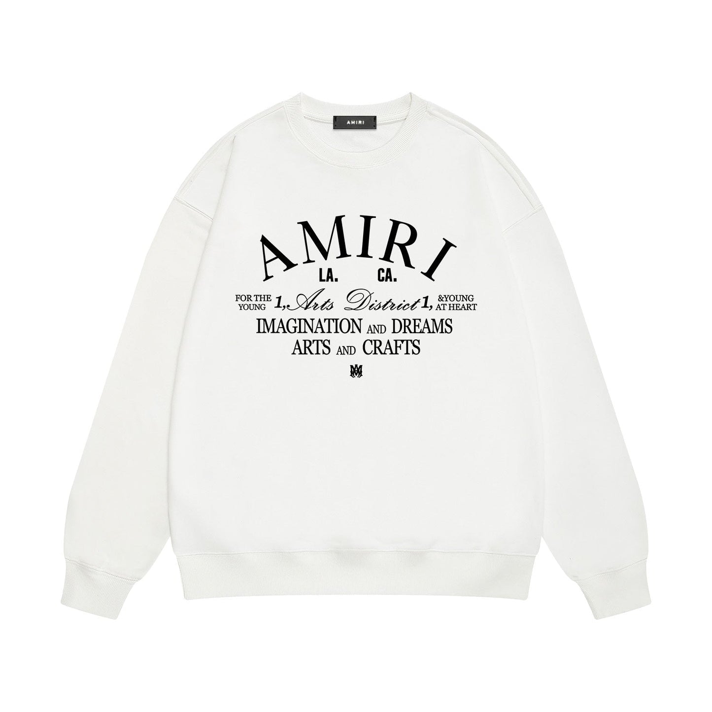 Amiri Sweatshirt Printed Trendy Pure Cotton