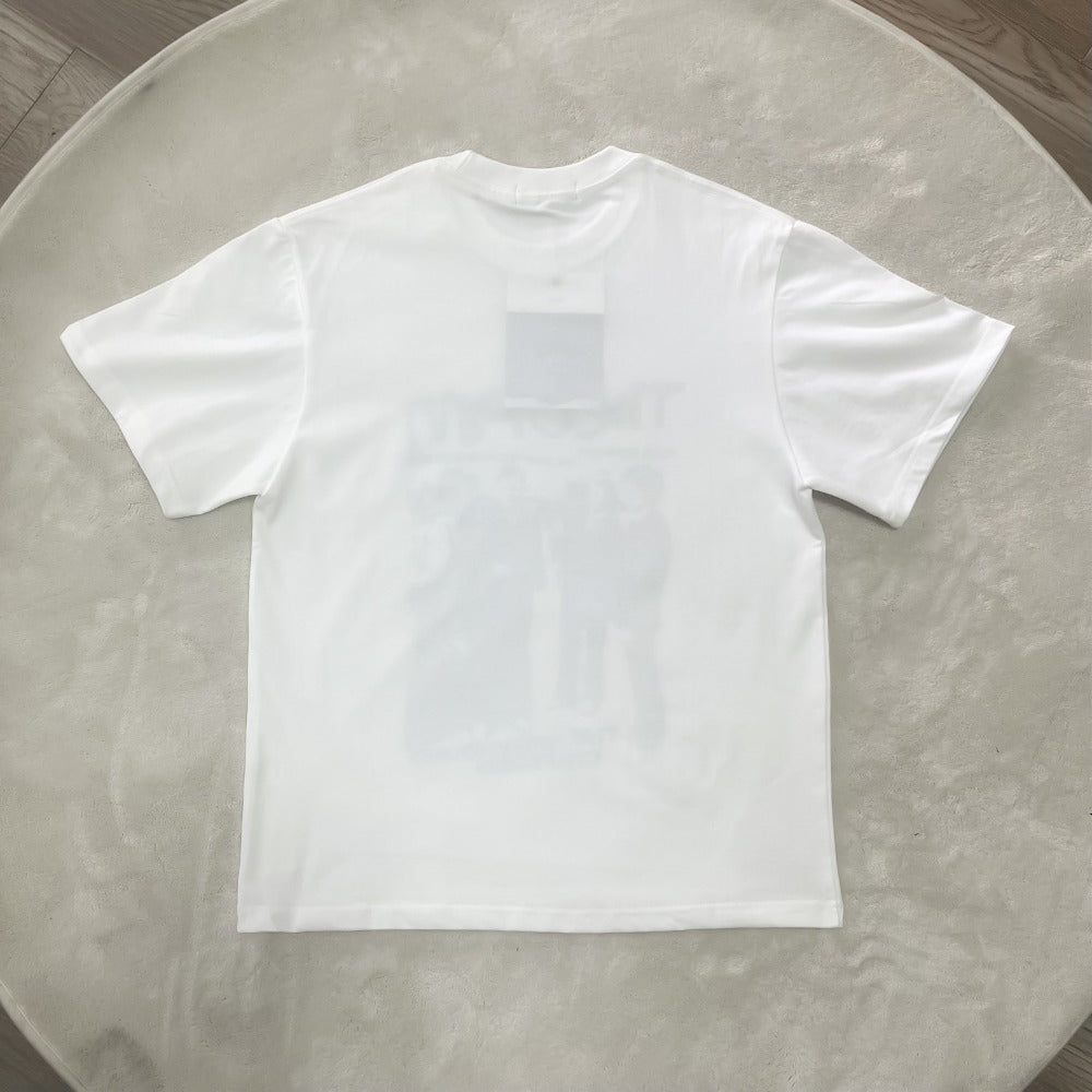 Streetwear Eua t shirt vintage portrait thejam band short wide short sleeve t-shirt