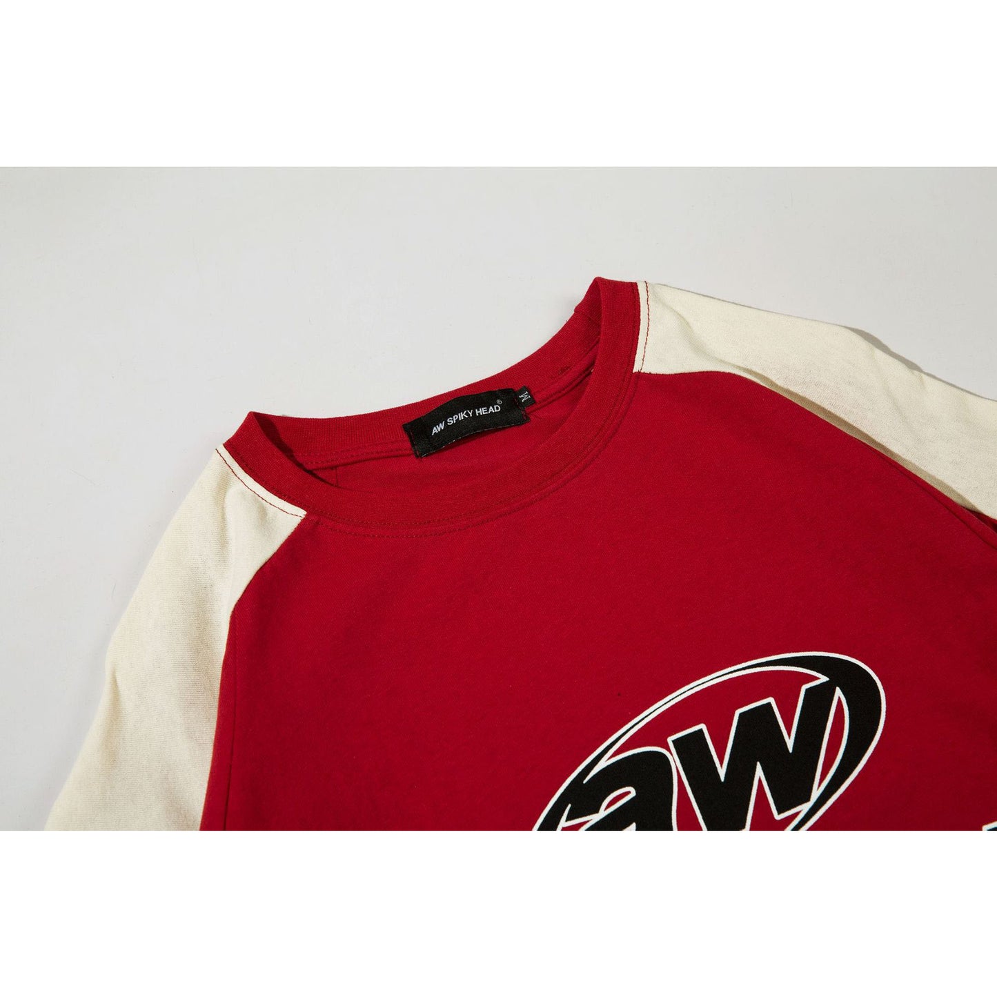 Hustle vintage racing suit short-sleeved t-shirt short-sleeved crew neck sports top