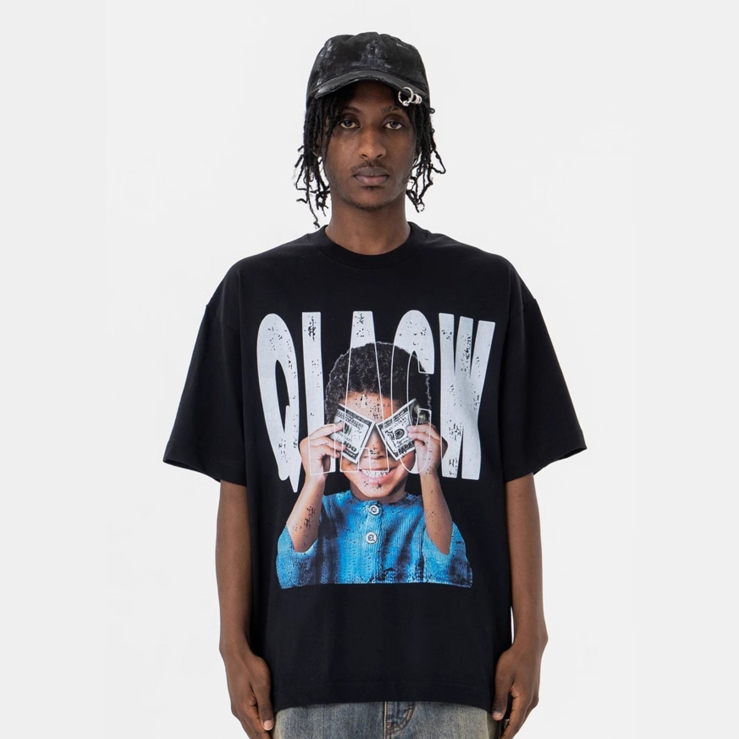 Vic Streetwear Vintage Hip Hop Summer Short Sleeve T-Shirt