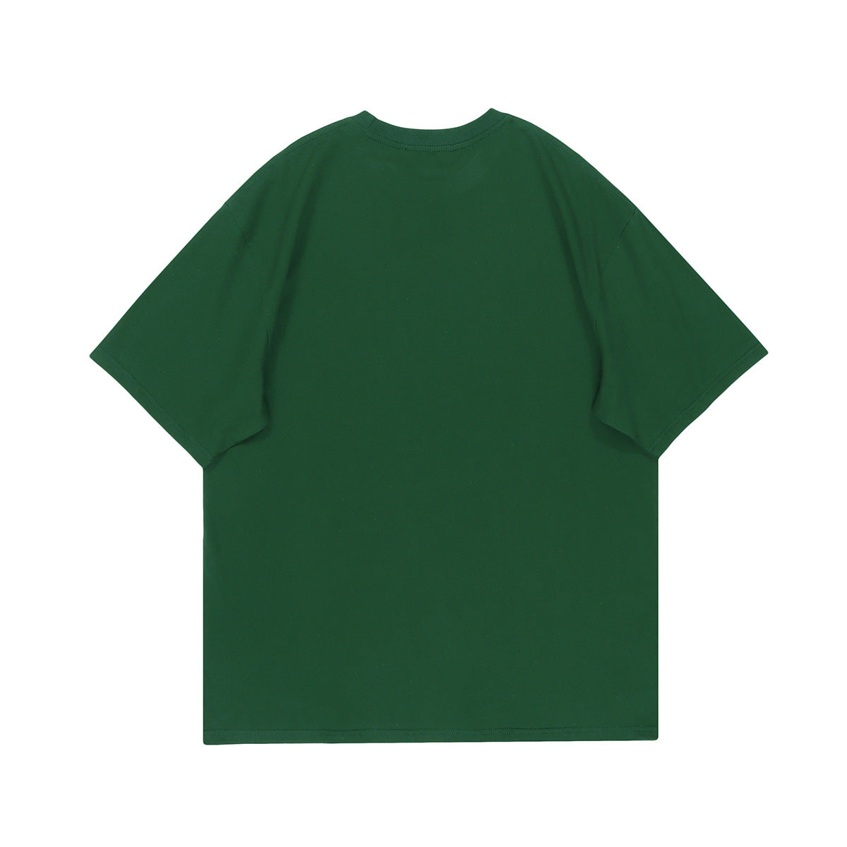 Hustle vintage gradual change color summer short sleeve t-shirt