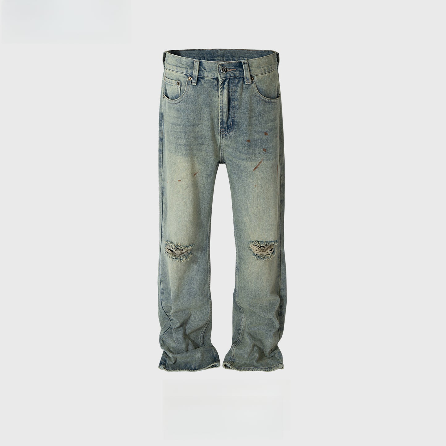 Rock Revival Jeans Trousers Ripped Old Jeans