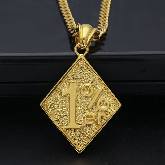 Jewelry Hip Hop Army Pendant Necklace Jewelry Dog Tags