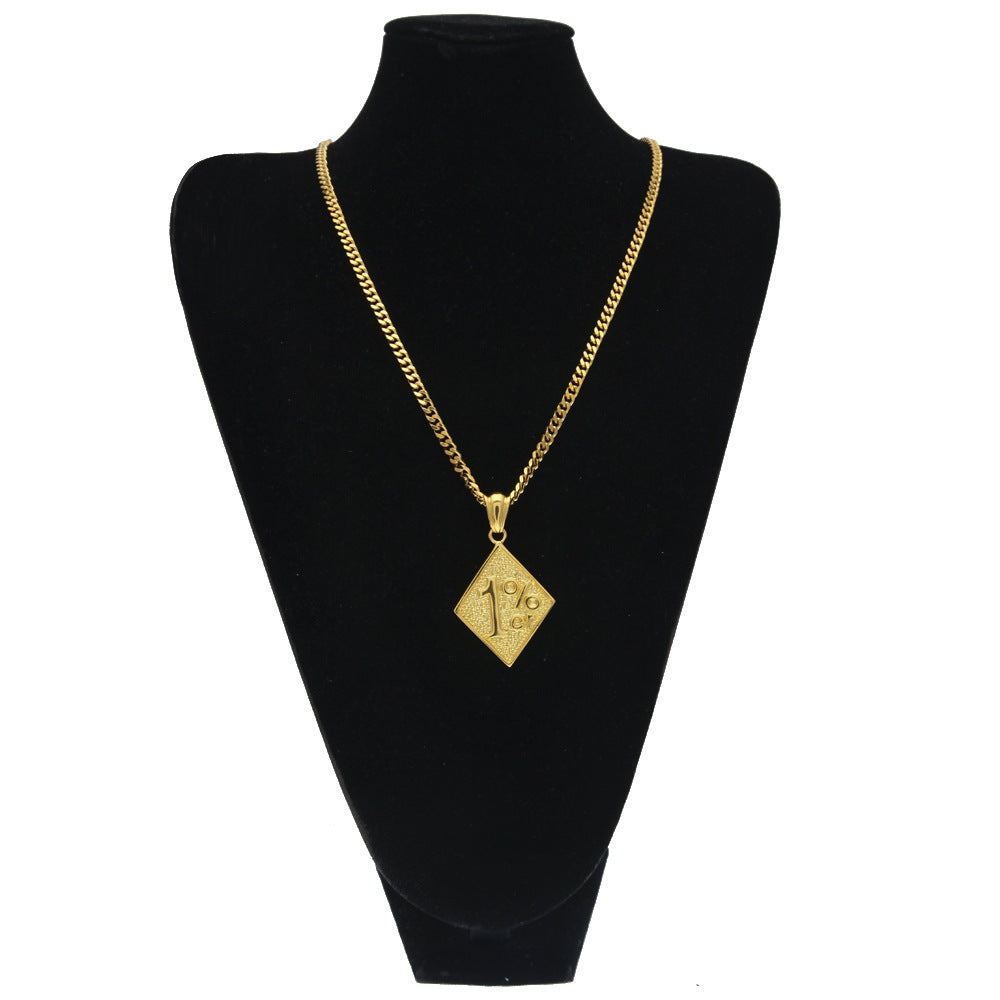 Jewelry Hip Hop Army Pendant Necklace Jewelry Dog Tags