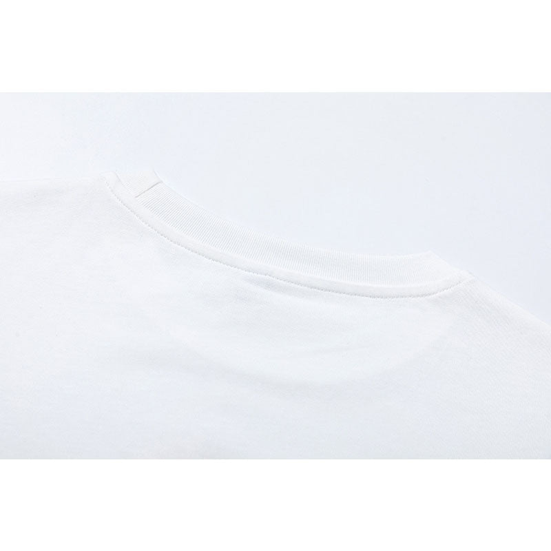 Vintage Tišö Rt Star Print Short Sleeve T-Shirt Summer Sleeve Top