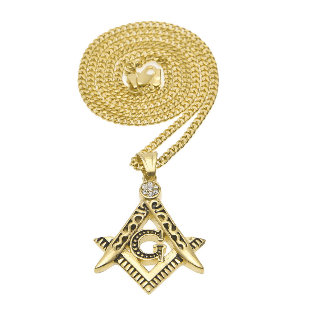 Jewelry 'Freemason ' Logo Necklace Royalty