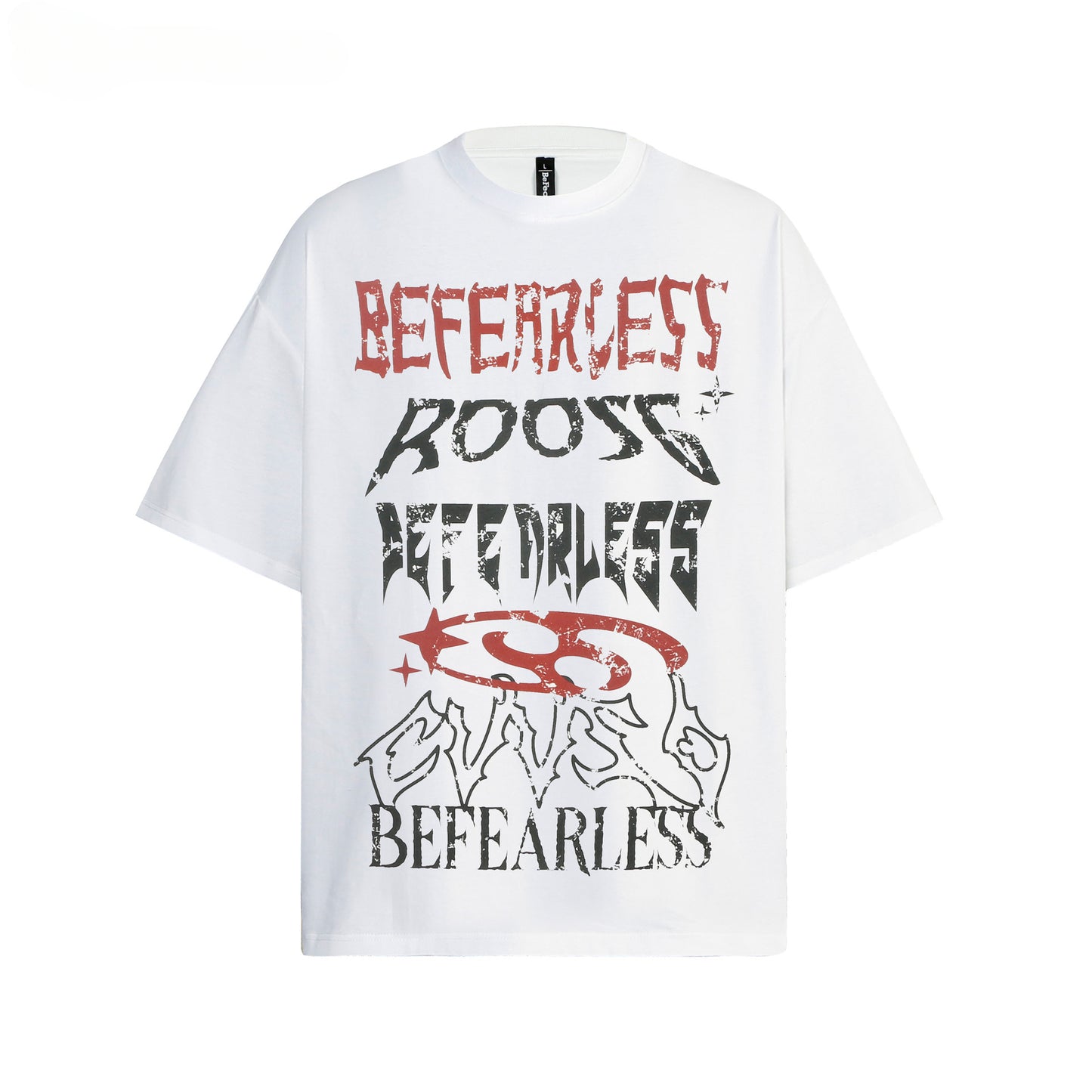 80s And 90s Vintage T Shirts Letter Men's and Women's Short Sleeve Summer Loose Top