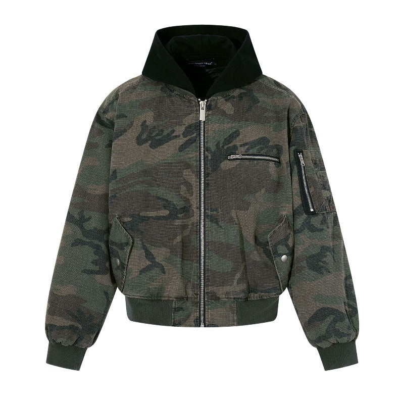 Unisex Down Jacket Men's Winter Camouflage Jacket