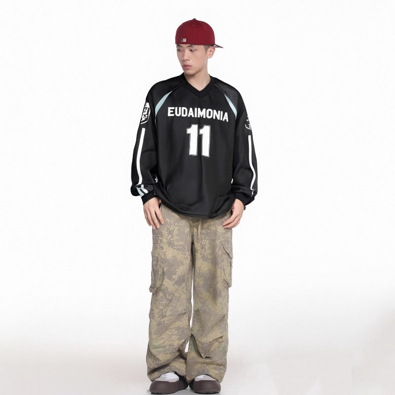 Unisex long-sleeved shirt autumretro