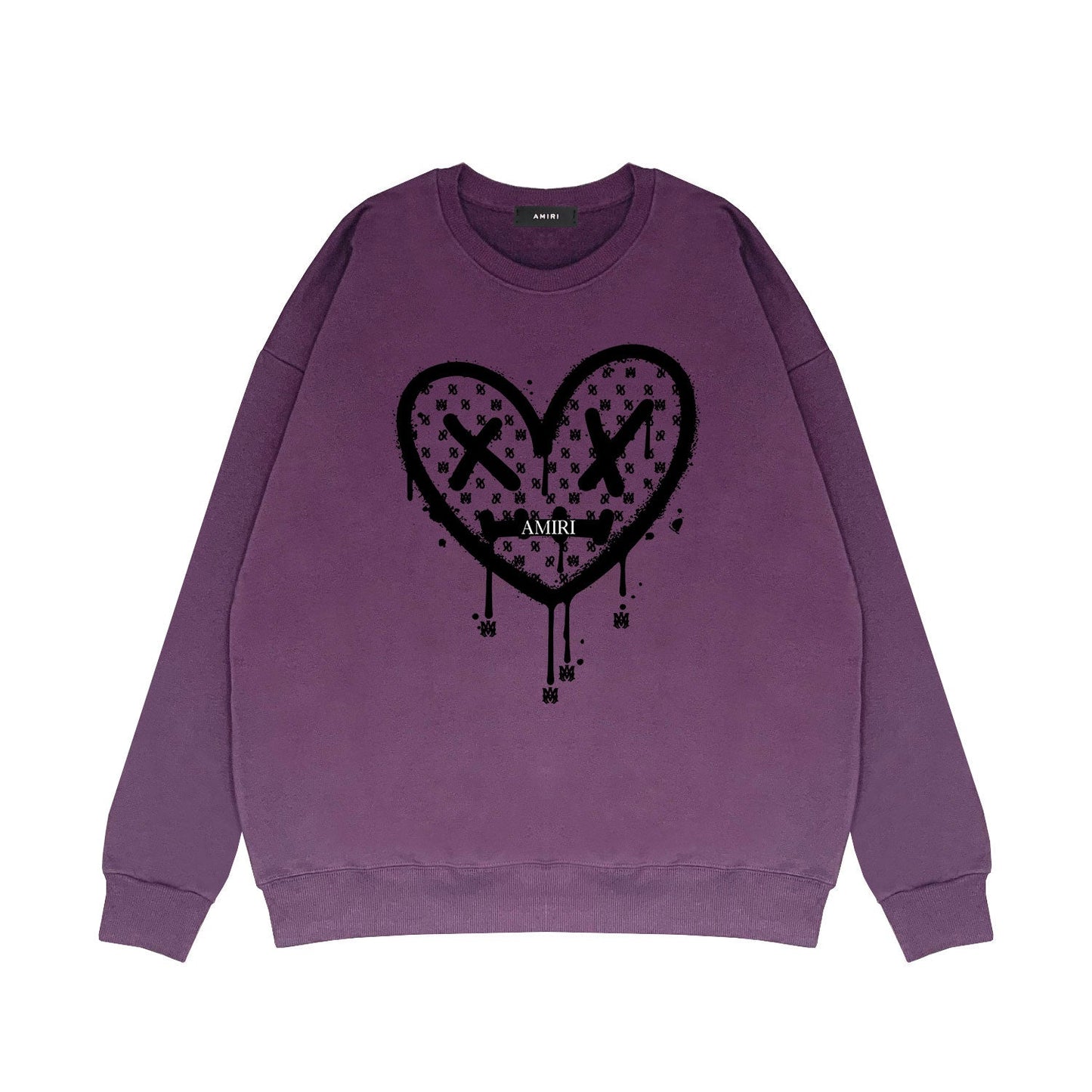 Amiri Sweatshirt Printed Trendy Pure Cotton