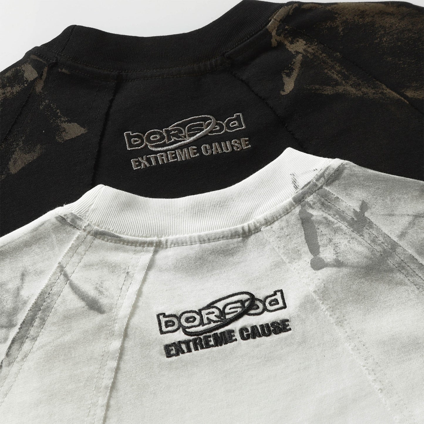 Retro Style Shirt For Mens Doodle Wash T-Shirt Short Sleeve