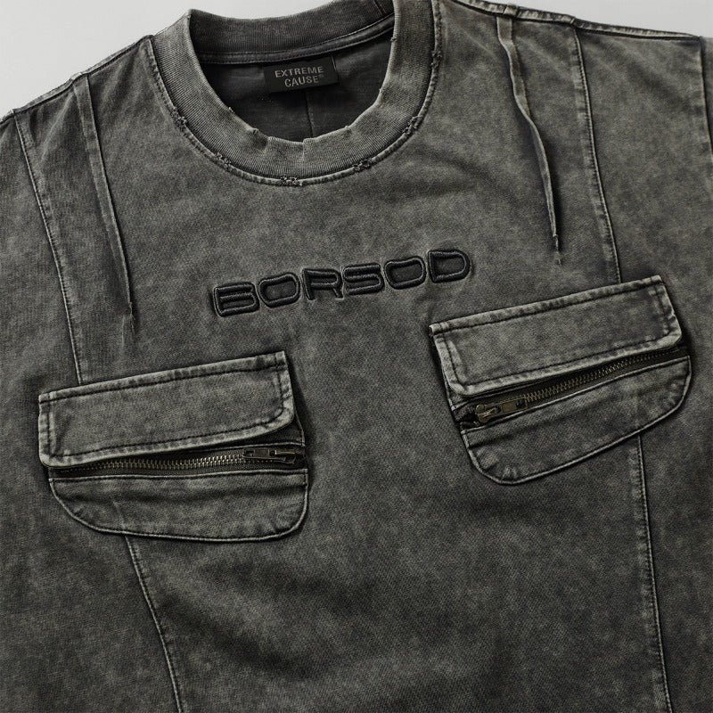 Retro Style Shirt For Men Summer T-Shirt Short Sleeve