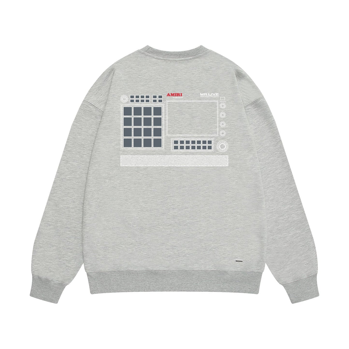 Amiri Sweatshirt Printed Trendy Pure Cotton