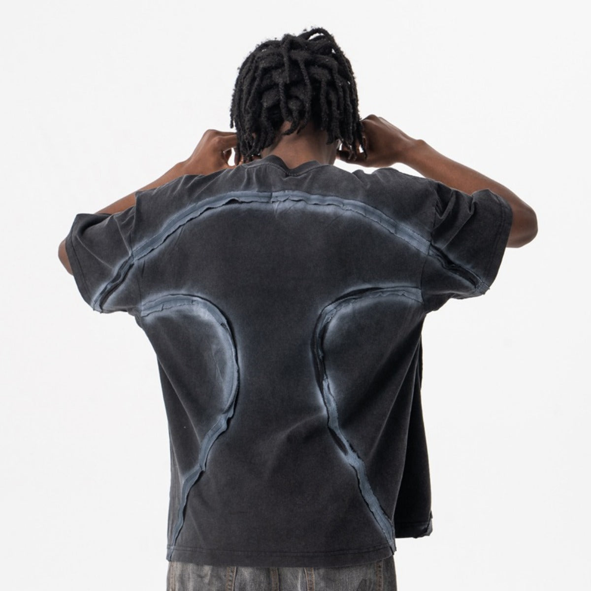 Vic Streetwear Summer Oversize Crew Neck Short Sleeve T-Shirt