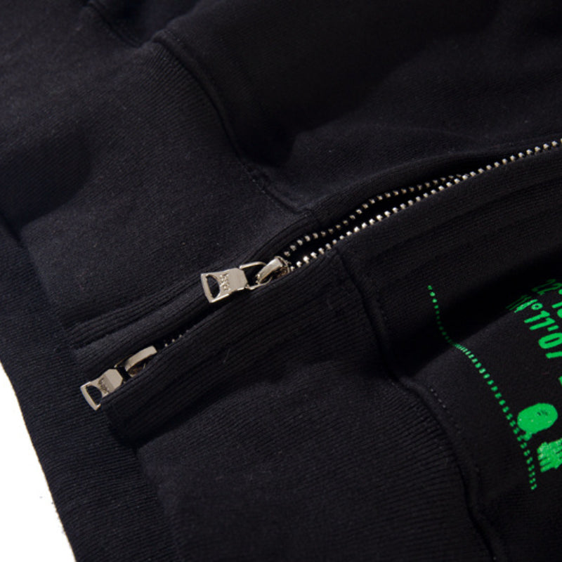 Ape Hoodie Zip Cardigan Double Hat Shark Sweater Jacket