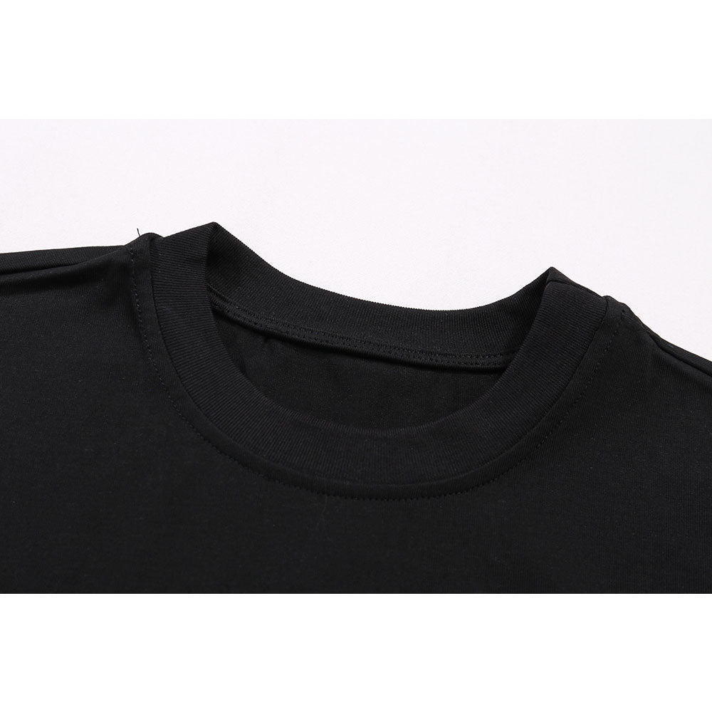 Vintage Usa Shirt Summer Loose Short Sleeve Crew Neck T-Shirt