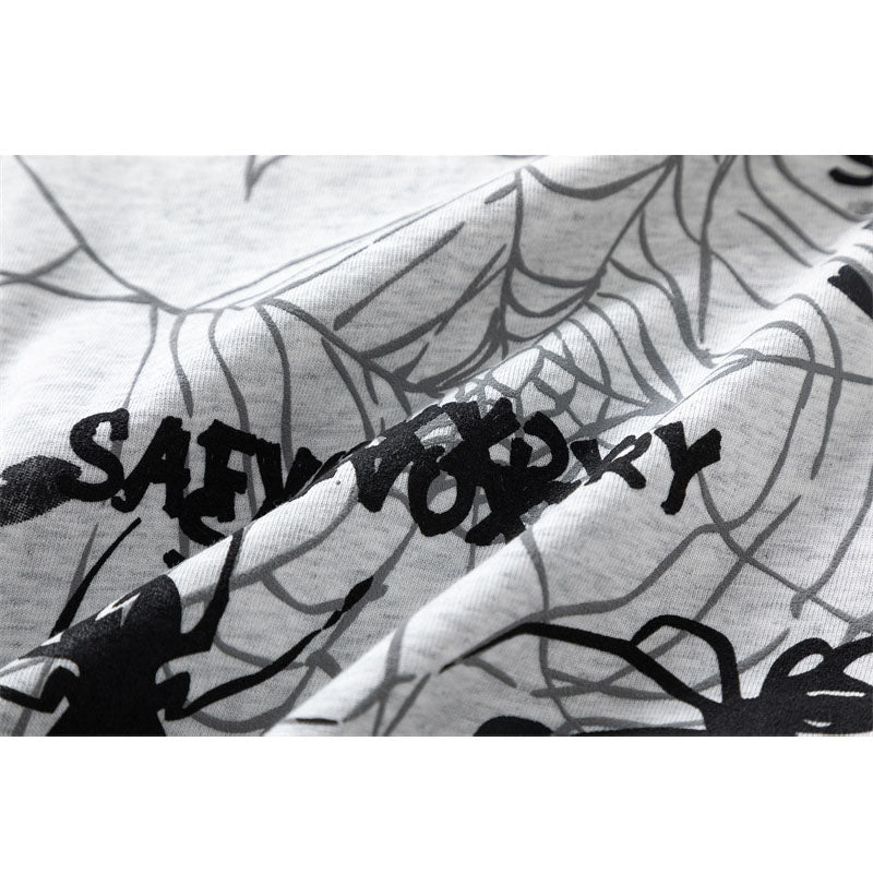 Vintage Tišö Rt Vintage Figure Spider Short Sleeve T-Shirt