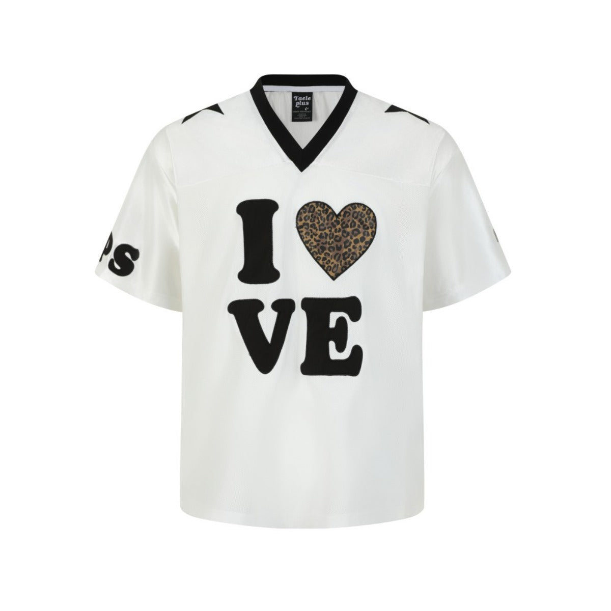 Hustle vintage summer short-sleeved leopard print hiphop quick-drying mesh sports t-shirt