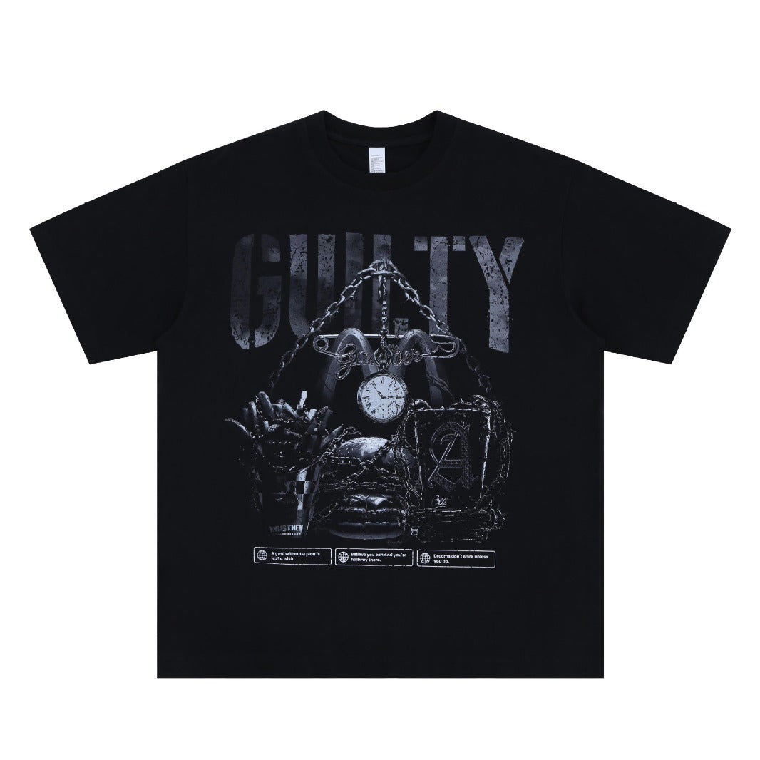 Vintage 90s Hip Hop Clothing Vintage Summer Short Sleeve T-Shirt