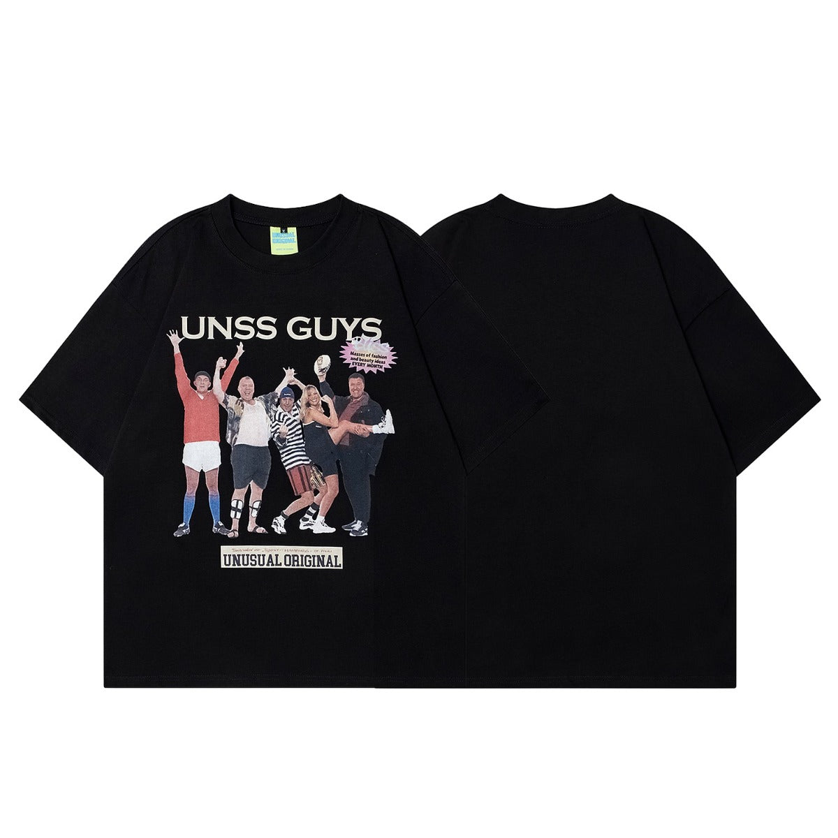 90s West Coast Hip Hop Fashion T-Shirts Summer Vintage Character Print Short Sleeve T-Shirts