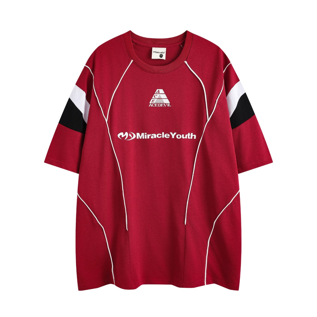 Retro Style Shirt For Men Summer Jersey Short Sleeve T-Shirt
