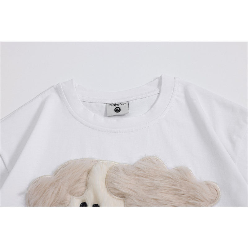 Camisetas streetwear summer style retro casual loose short sleeve T-Shirt