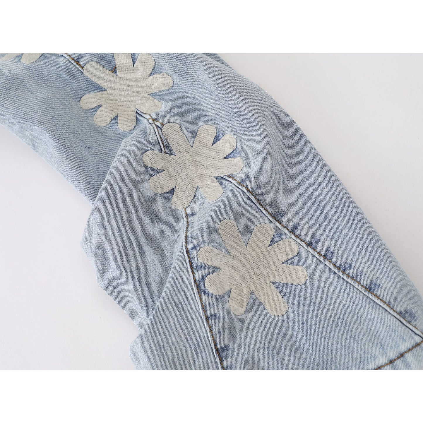 1990 Fashion Jeans Embroidery Patch