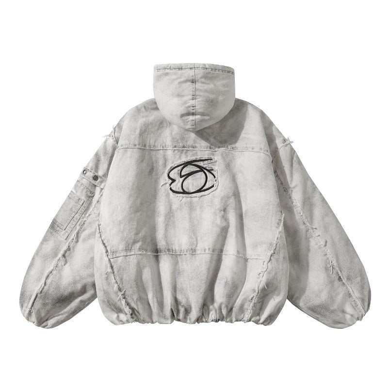 Unisex Down Jacket Winter Wasteland Wind Thickened Warm Cotton Jacket