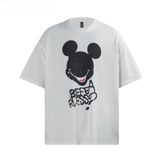80s And 90s Vintage T Shirts Cartoon Short Sleeve Summer Male Female Loose