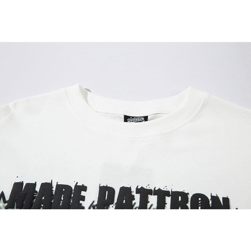 Marcas De Streetwear Vintage Crew Neck Long Sleeve T-Shirt