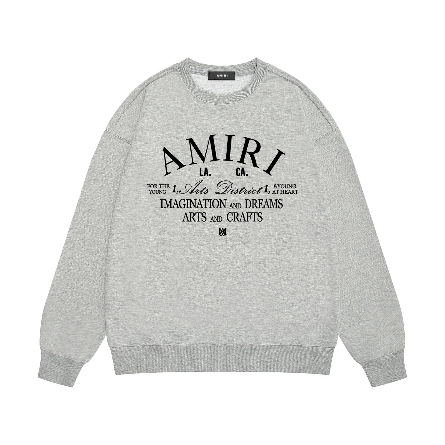 Amiri Sweatshirt Printed Trendy Pure Cotton