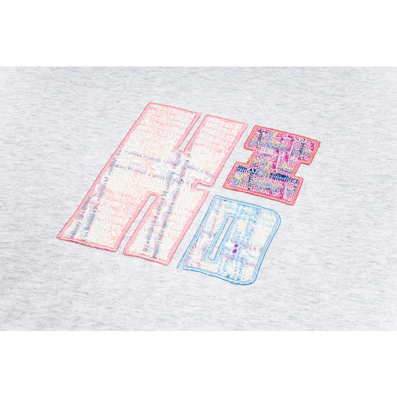 New York Hip Hop Style Vintage Dopamine Letter Embroidery Crew Neck Short Sleeve T-Shirt