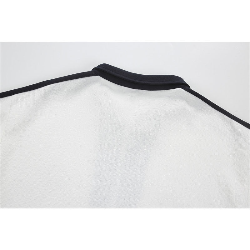 Stone Wash T shirt Polo shirt