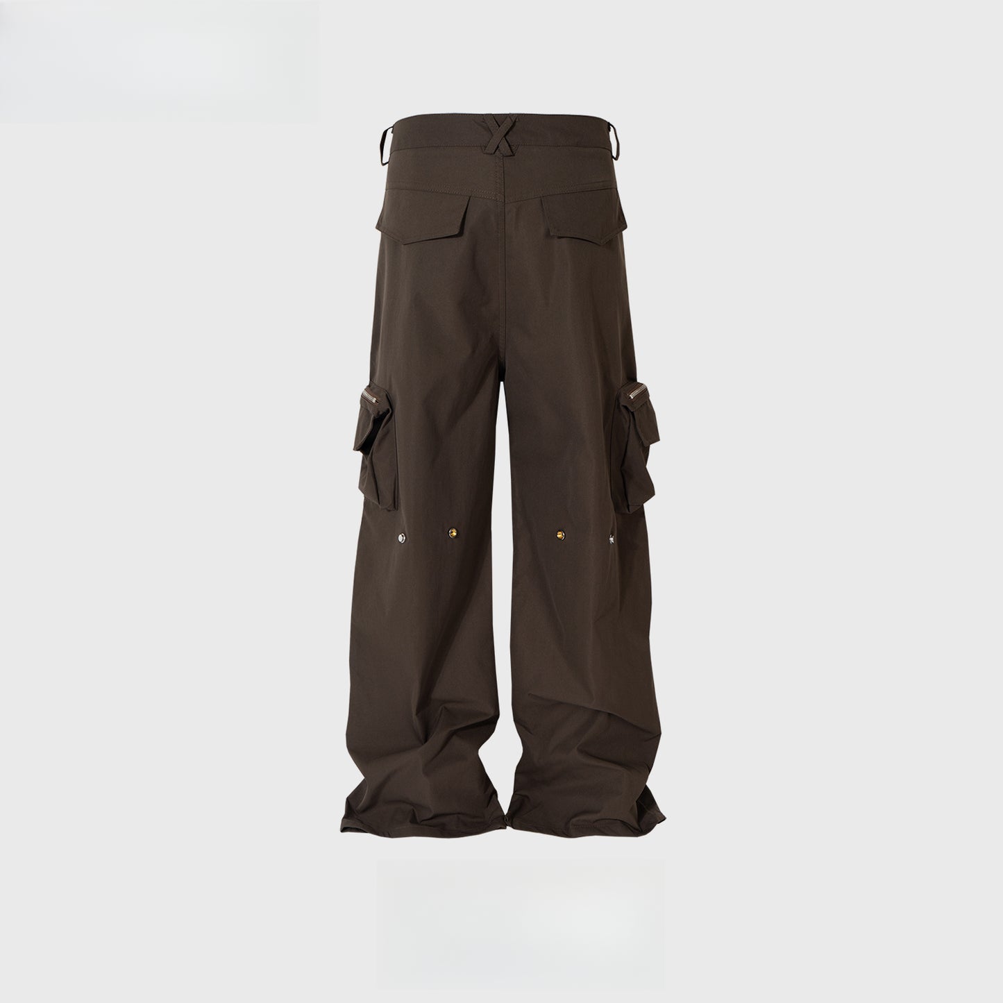 Rock Revival Jeans Straight Pants Multi-Pocket Tooling Casual Pants