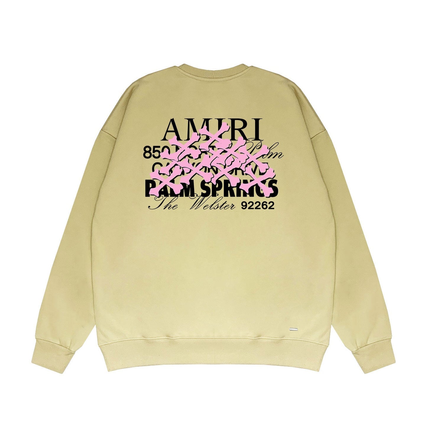 Amiri Sweatshirt Printed Trendy Pure Cotton