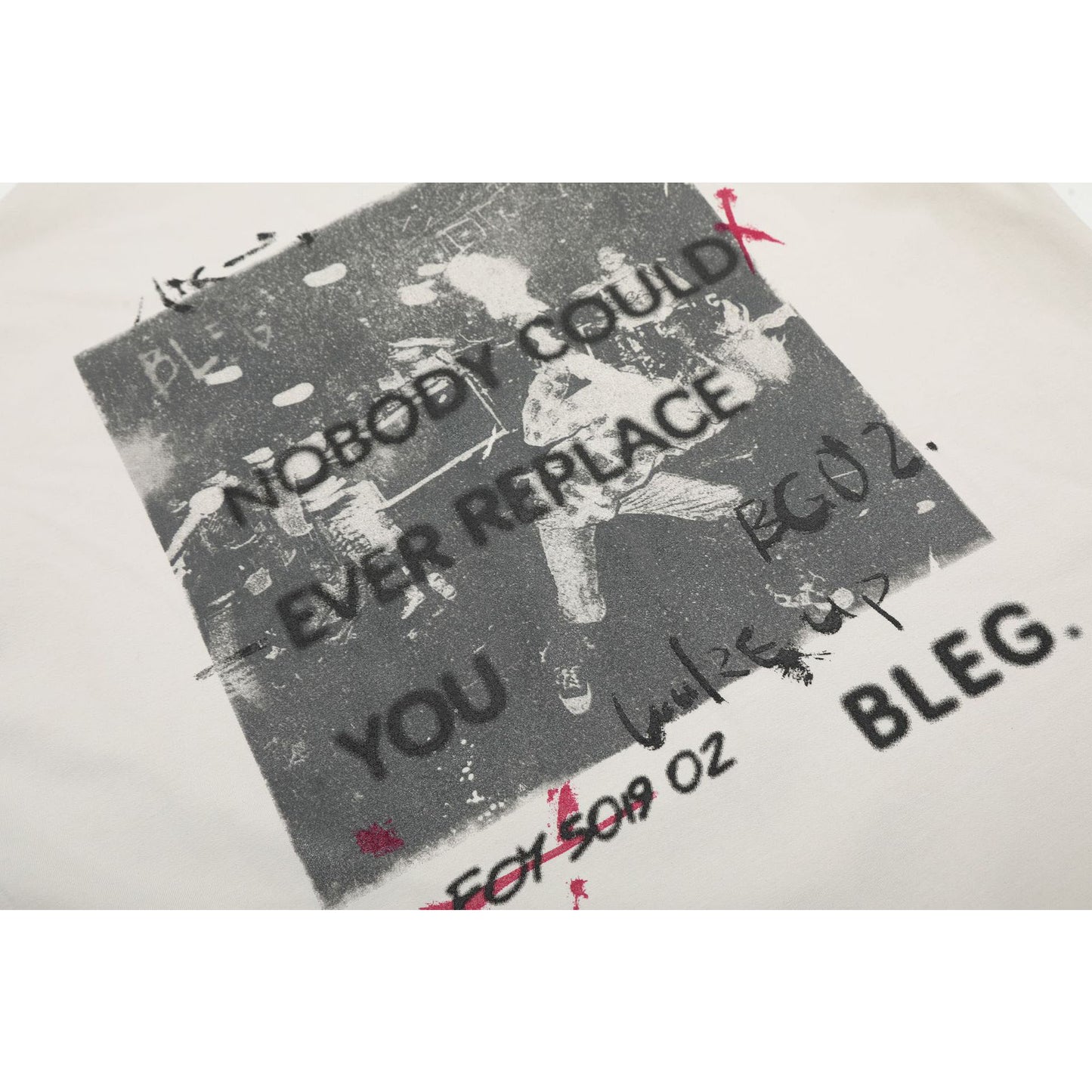 Hustle vintage summer hip hop print t-shirt short sleeve