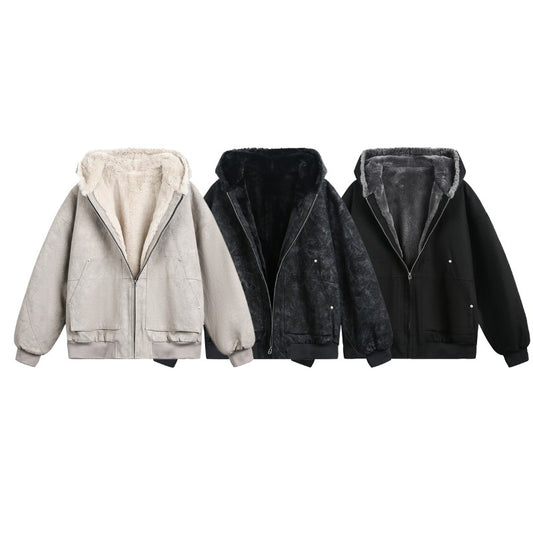 Unisex Down Jacket Winter Padded Cotton Jacket
