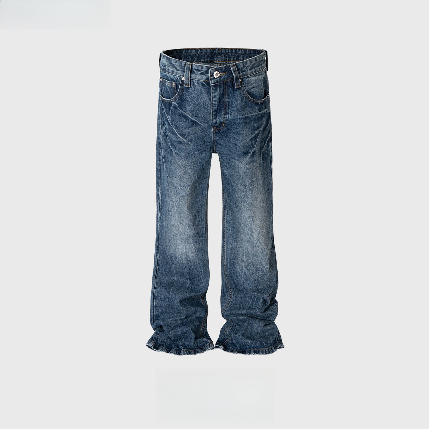 Rock Revival Jeans Washed Trousers Straight Jeans
