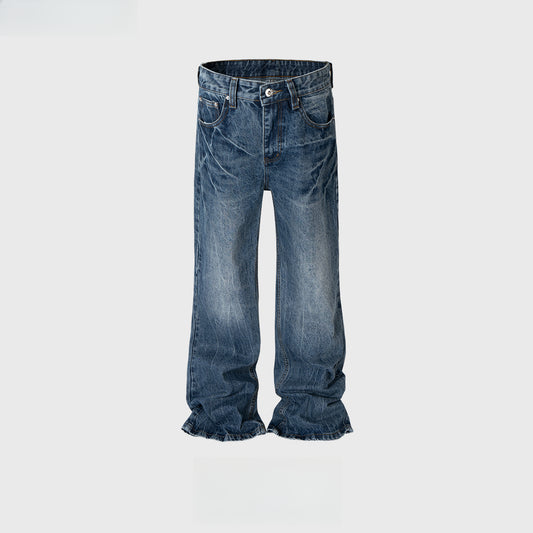 Rock Revival Jeans Washed Trousers Straight Jeans
