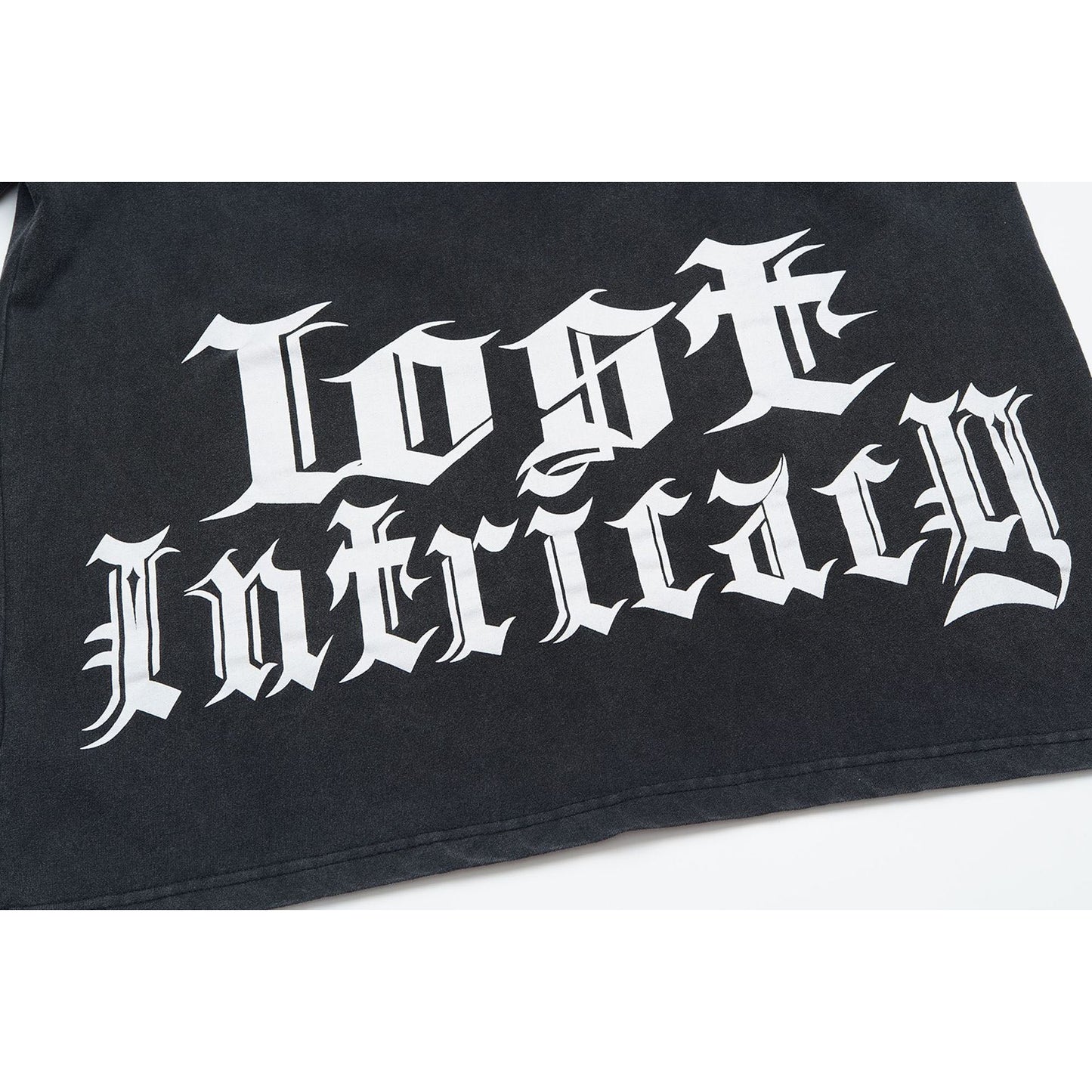Lost Intricacy T-Shirt Skull Wash Casual Short Sleeve T-Shirt